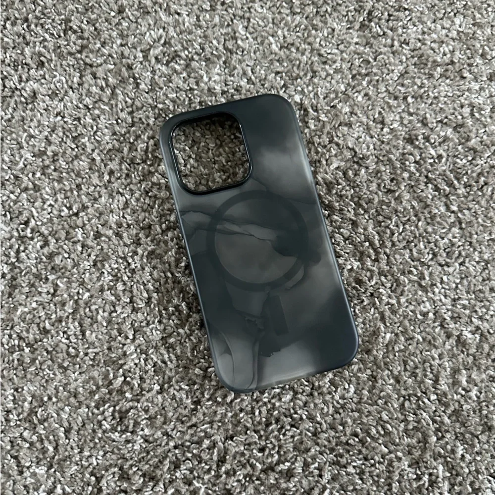 Black Marble Phone Case Apple iPhone 14